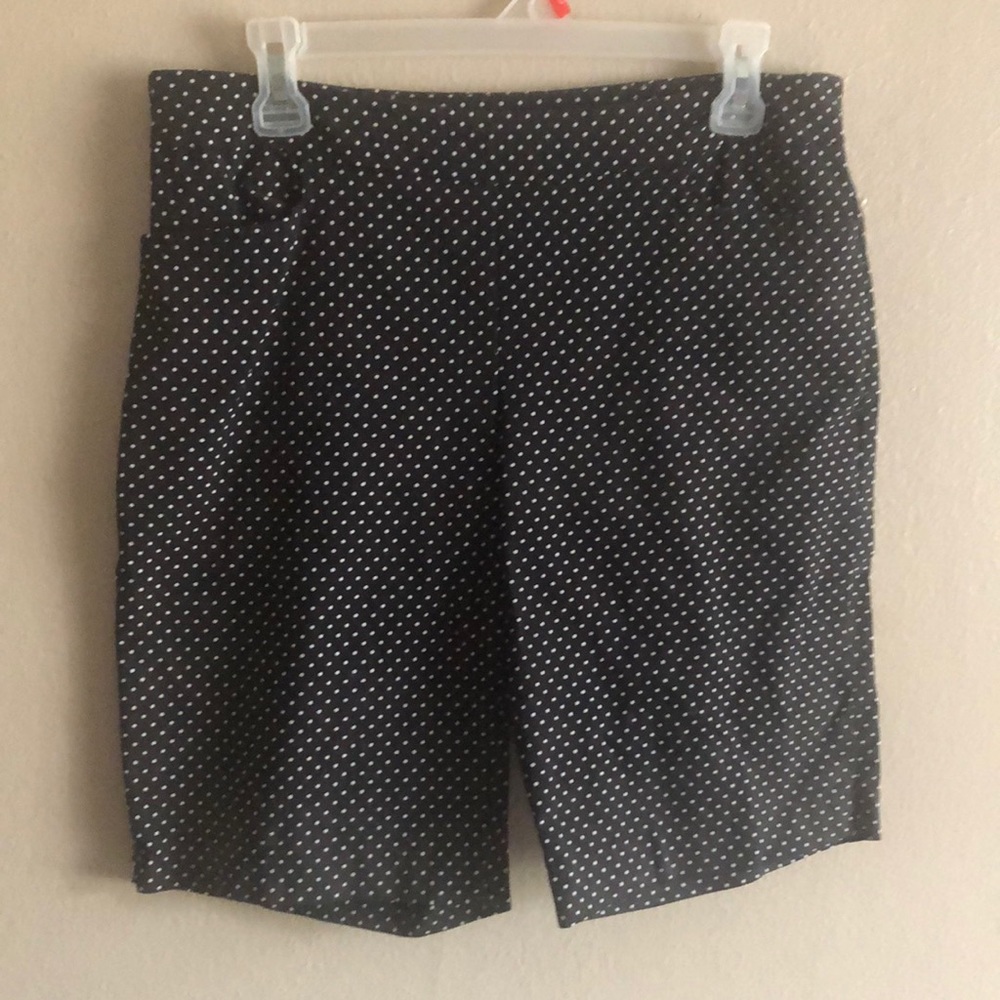 SOLD Time and True Polkadotted shorts-size L (12-14)